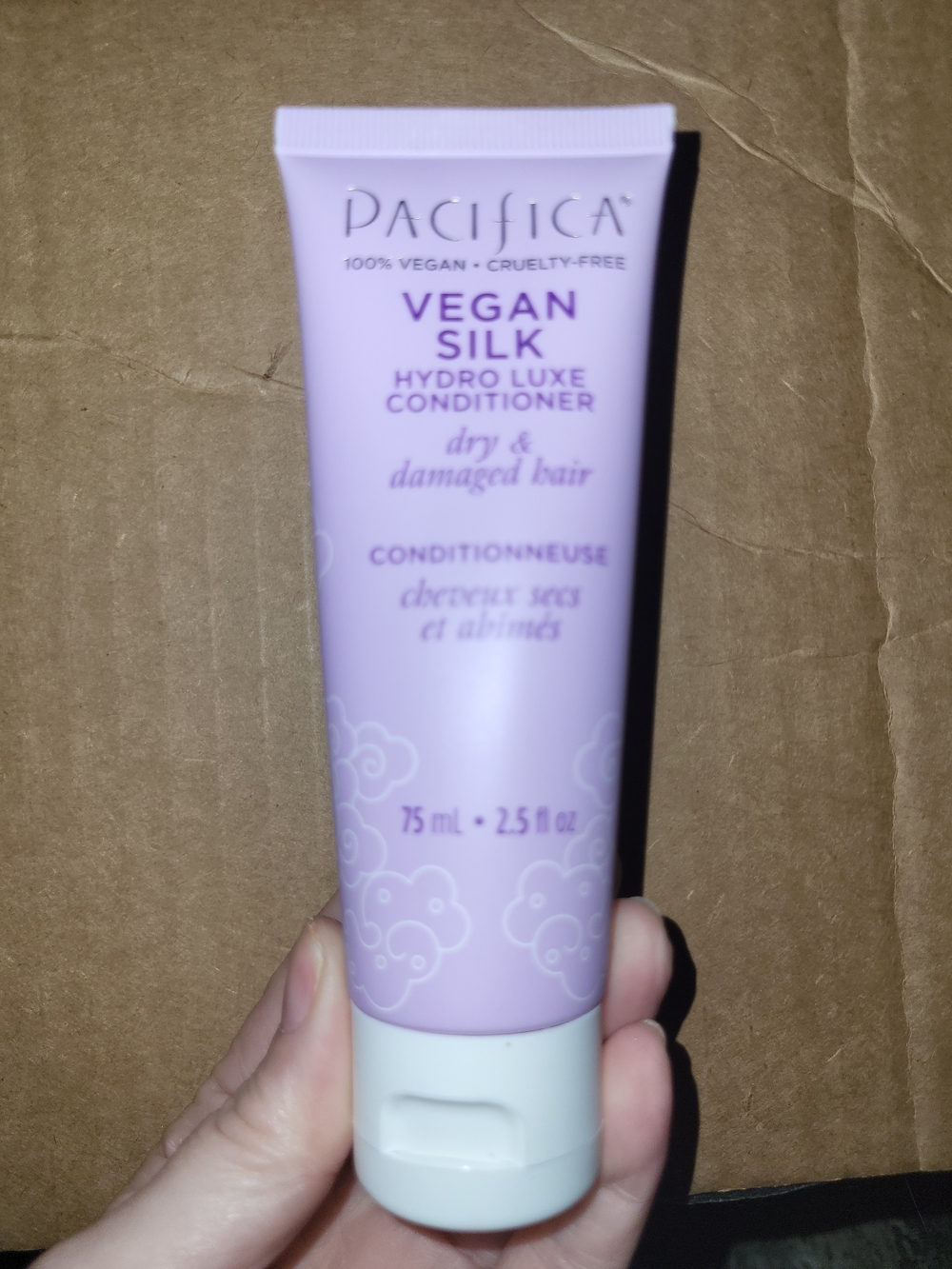 Pacifica Vegan Silk Hydro Luxe Conditioner - Lavender Pink Tube